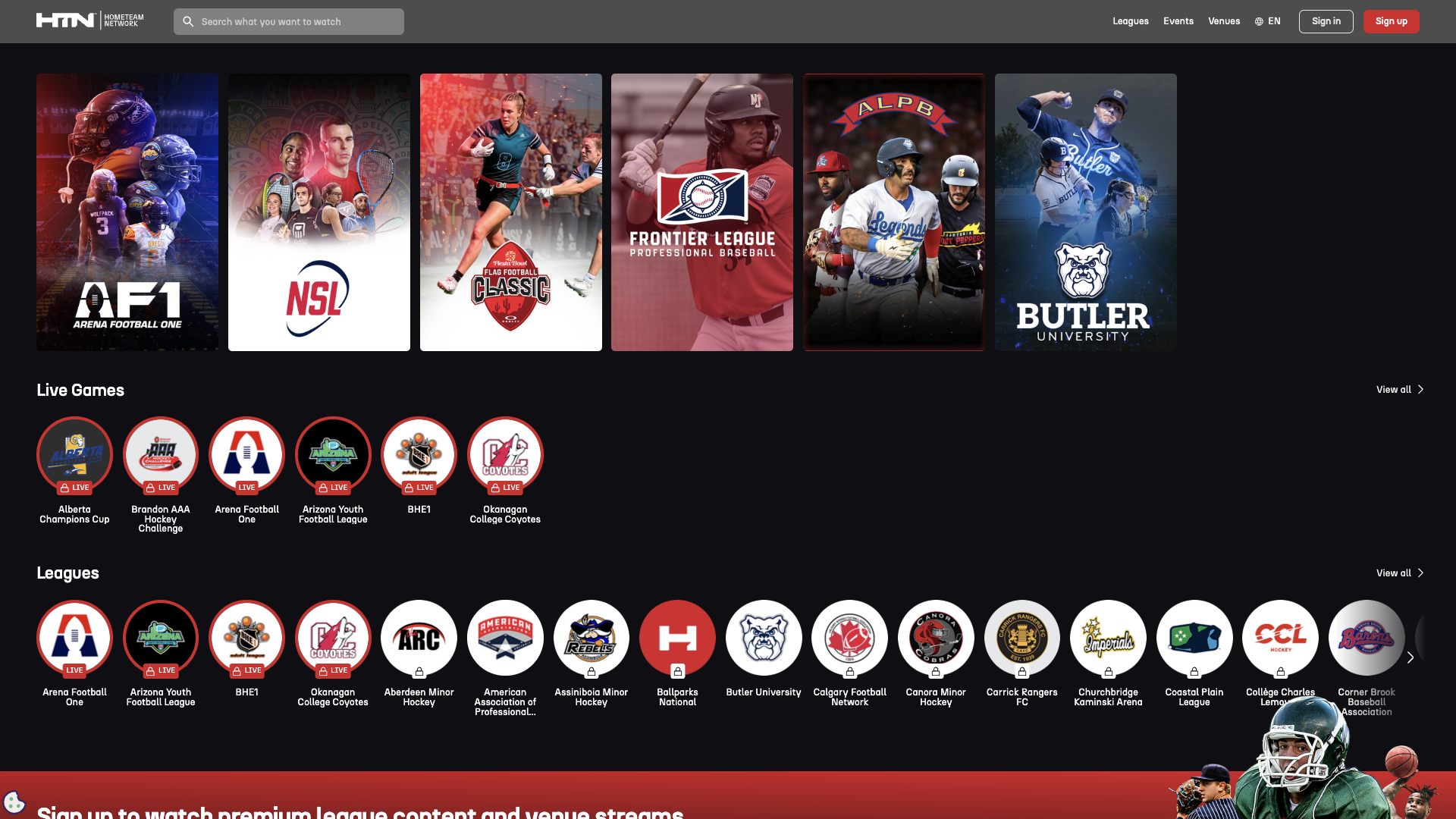 AI Sports Streaming Platform